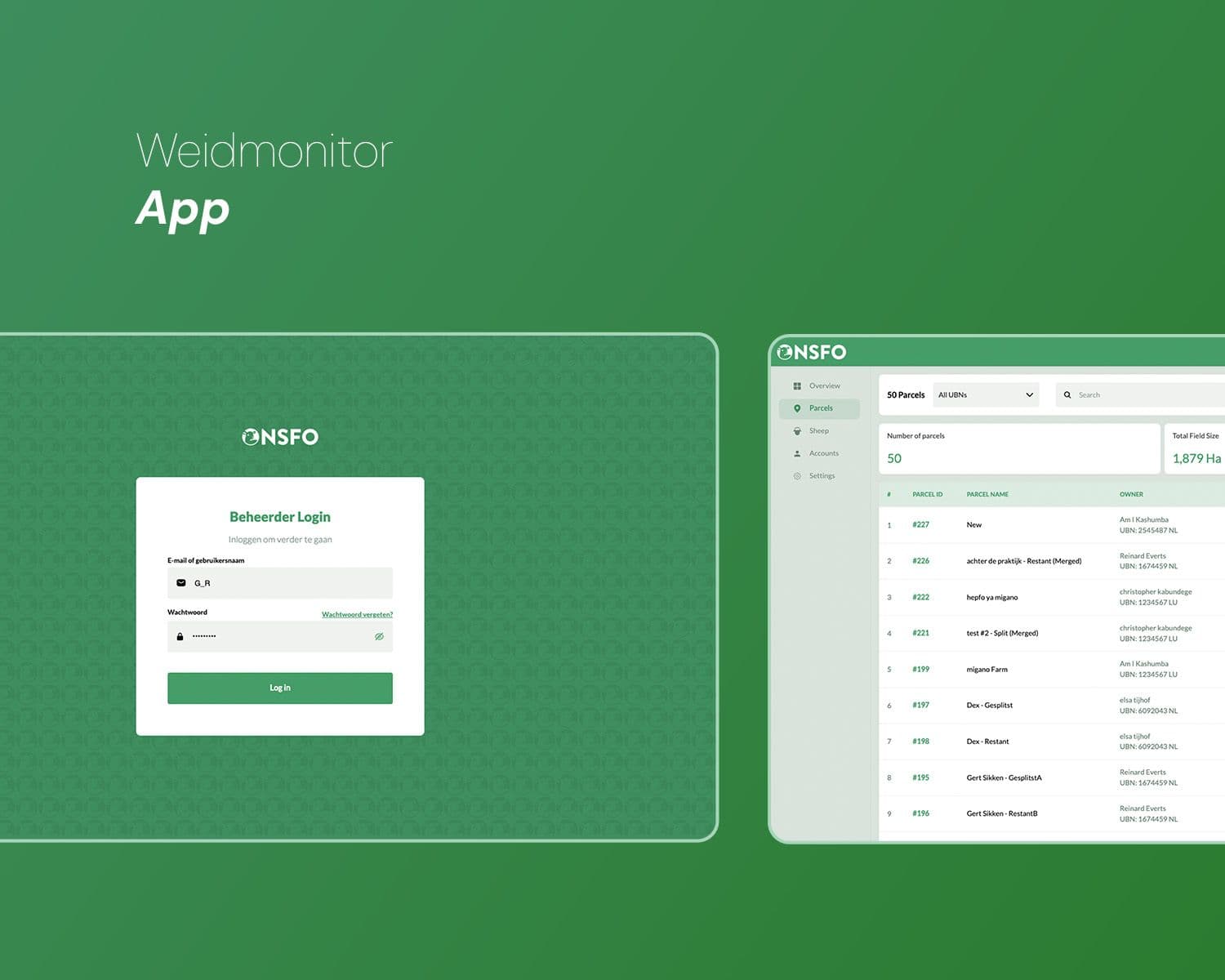 Weidmonitor App